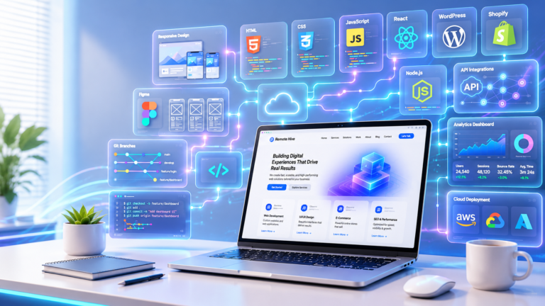 web design and development